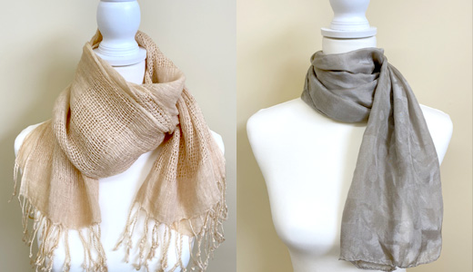 オリーブ染め商品